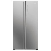 Haier HSW79F18ANMM frigorifero side-by-side Incasso/libero 611 L A Platino, Acciaio inox