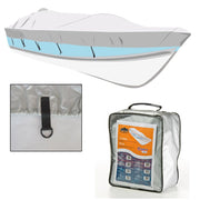 Telo copribarca covy line m da cm 518 a cm 579 argento