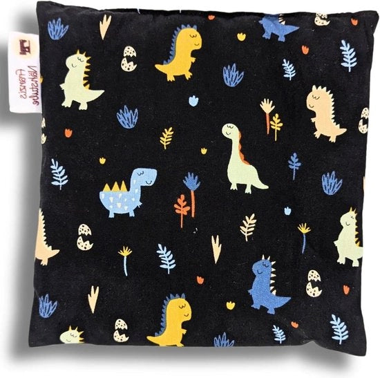 Cuscino a ciliegie - cuscino di riscaldamento - 20x20cm - blu - 100% cotone