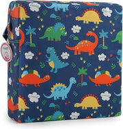 Seduta rialzata cuscino per bambini con disegno cartone animato - blu