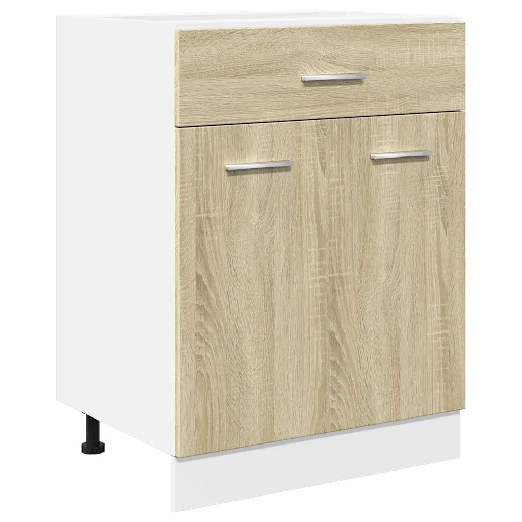 Set Mobili da Cucina 8pz “Lyon” Rovere Sonoma in Truciolato 3307656