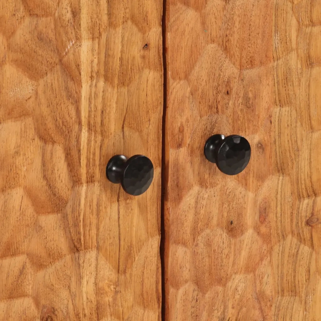 Credenze 3pz 60x33x75 cm in Legno Massello di Acacia 3206286