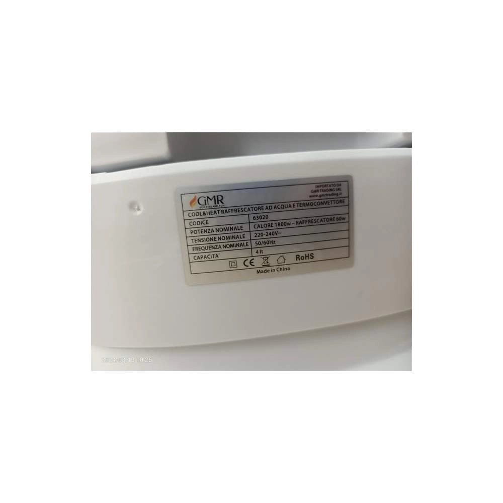 Raffrescatore ad Acqua e Termoconvettore Cool&Heat GMR