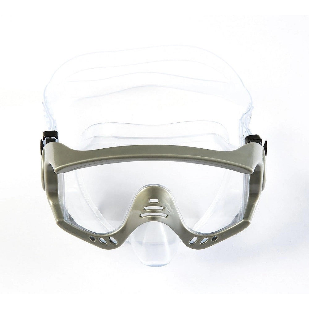 Trade Shop - Maschera Subacquea Tiger Beach 14+ Anni Da Nuoto Piscina Mare 3 Colori Ass 22044 -