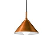 Lampada a Sospensione Barbie S/G Rame, Attacco E27, Max 60W, Struttura in Alluminio per Interni - Gea Luce