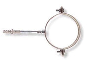 COLLARE PER TUBO PLUVIALI TONDI SCP-V- - SCP-100V ø mm.100 tassello ø mm.10 - 10 pezzi FISCHER