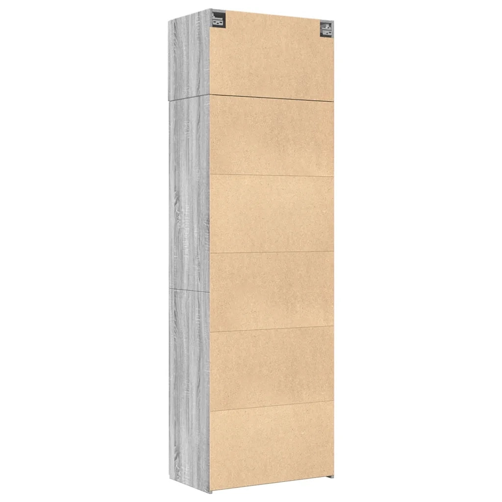Armadietto Grigio Sonoma 70x42,5x225 cm in Truciolato 3281327