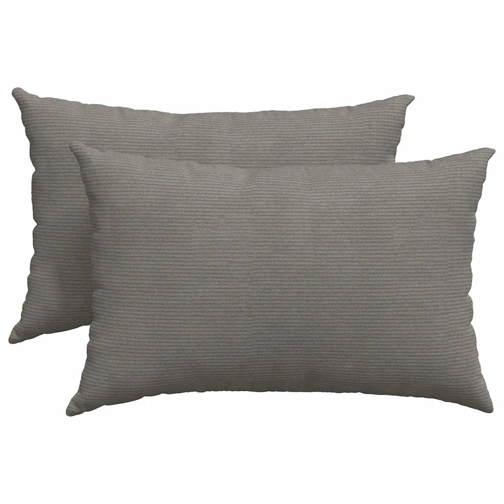 Cuscini da Divano 2 pcs Grigio chiaro 60 x 40 cm 42013688