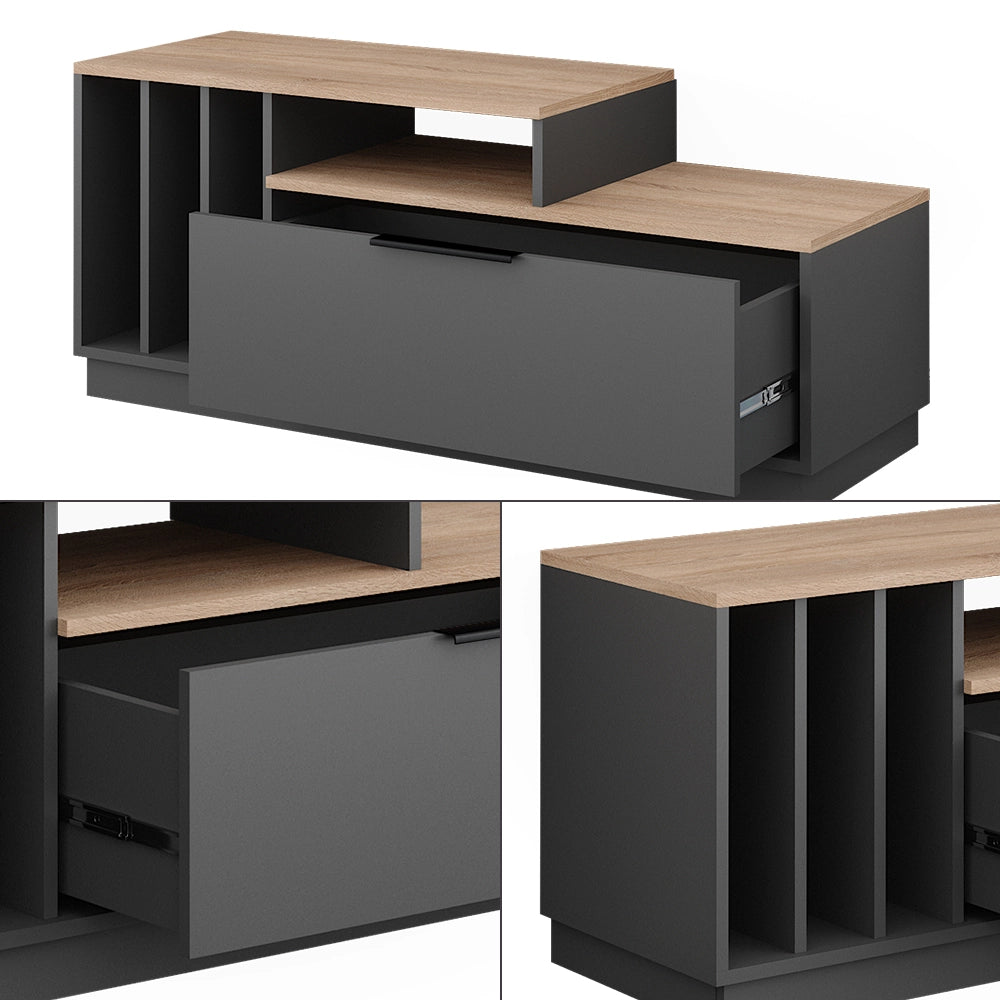 Vicco Lavagna Antracite/Sonoma 120 x 49.9 cm con 1 porta