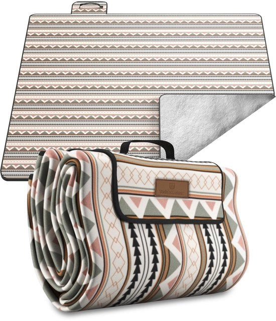Tenda da picnic 200 x 200 cm impermeabile, resistente al vento, ideale per esterno, campeggio, spiaggia, parco, festival e picnic, facile da ripiegare e lavare