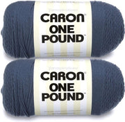 Acquario Garen 2 Pack - 454 g/16 oz - Cape Cod Blu - 800 Yard - Ideale per Maglia e Punti di Crochet