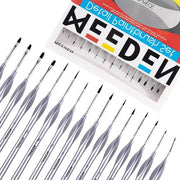 Set di pennelli a dettaglio premium 15pz - Confezione esclusiva e di alta qualità per la pittura dettagliata - Regalo ideale per studenti e principianti artisti