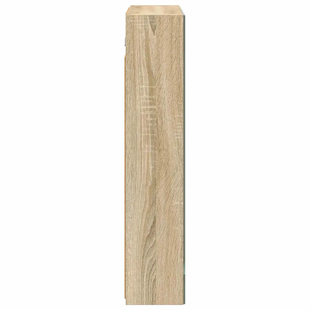 Mobiletto per specchio da bagno Rovere Sonoma 60 x 14,5 x 70 cm 889057