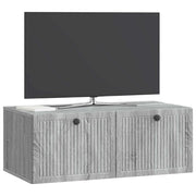 Mobile TV da Muro | Armadietto TV | Mobile Porta TV Grigio Sonoma 78,5 x 41 x 30 cm