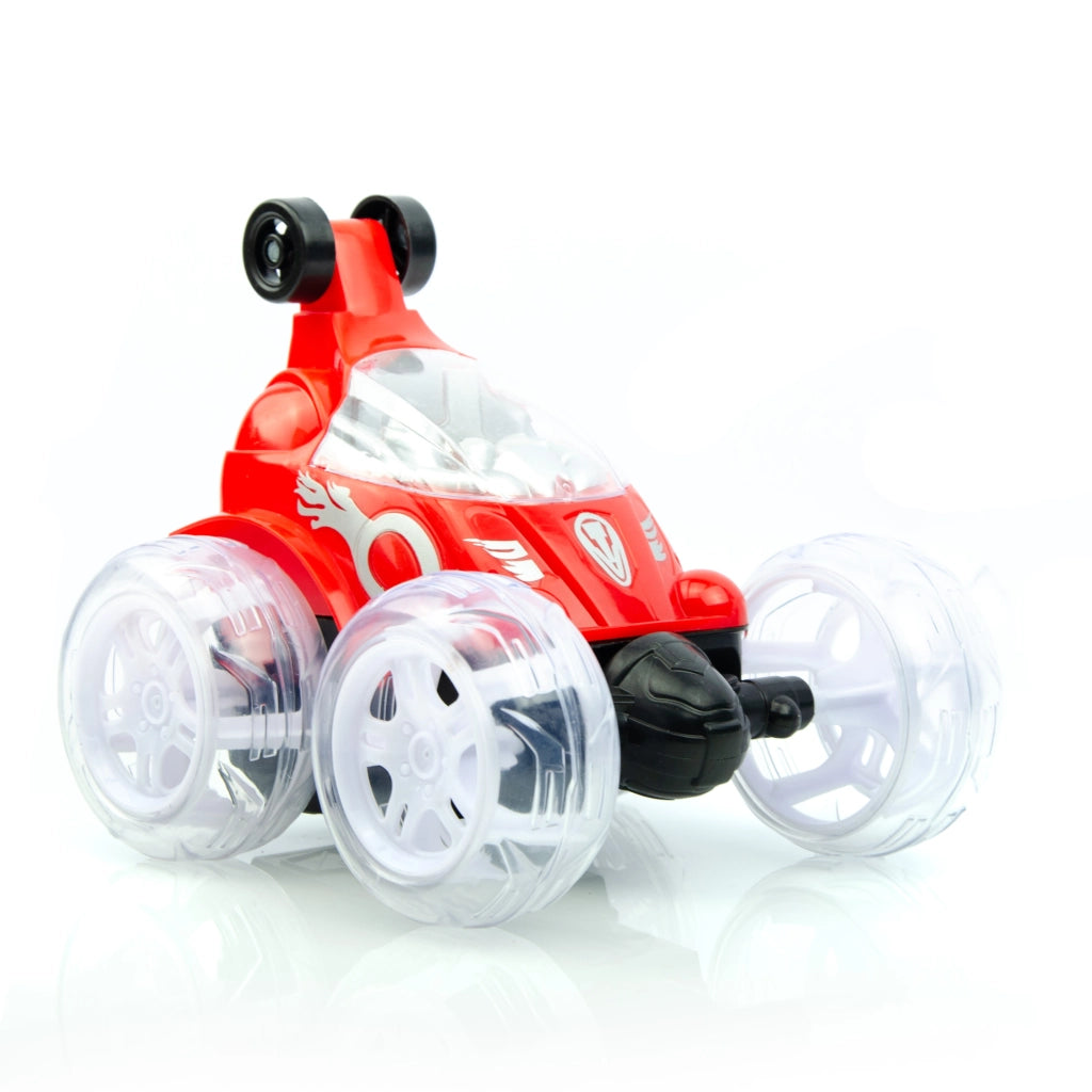 Auto Telecomandata "Speed and Red" – Ballo e Movimento Multidirezionale | Batteria Potente, LED Colorati