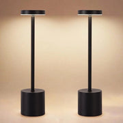 Set di due lampade notturne a controllo da toccare, comprensivo di una lampada da scrivania ricaricabile LED da 5000 mAh.