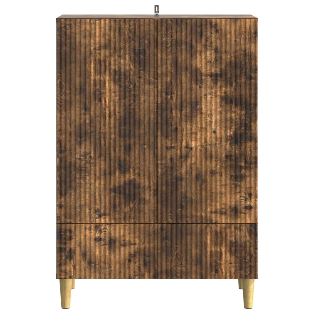 Credenza Rovere Fumo 66 x 34,5 x 95 cm Legno ingegnerizzato