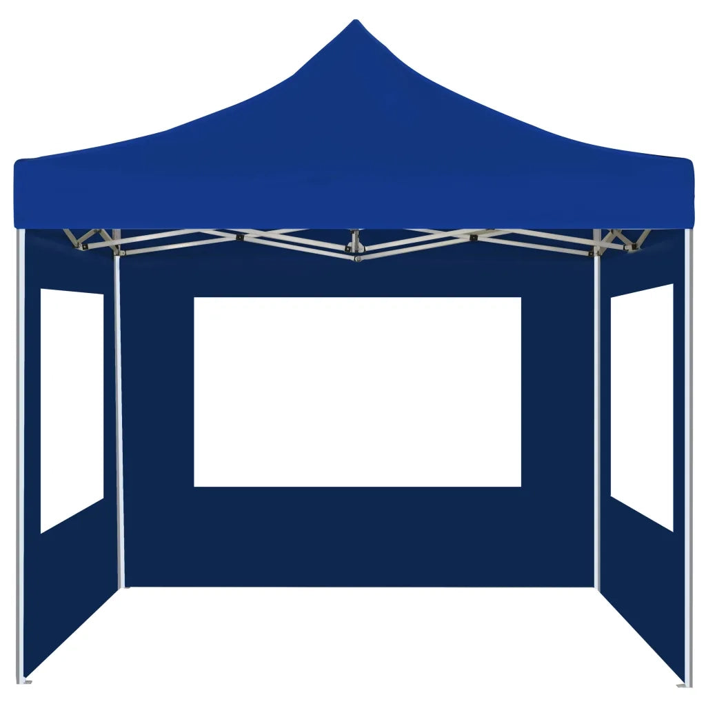 Gazebo Professionale Pieghevole Alluminio con Pareti 2x2m Blucod mxl 70934