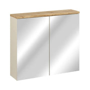 Mobile da arredo ERMANO con porte a specchio - L80 x H70 x P20 - Da appendere