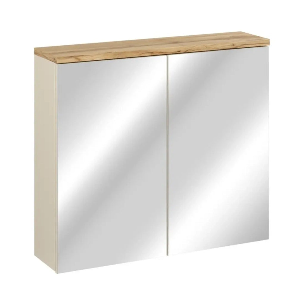Mobile da arredo ERMANO con porte a specchio - L80 x H70 x P20 - Da appendere