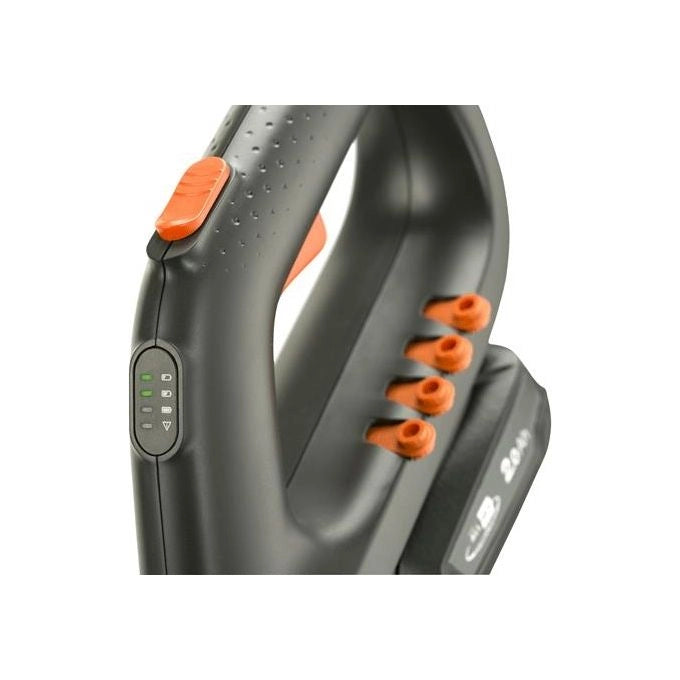 Gardena 14701-55 ComfortCut 23-18V P4A Solo Trimmer a Batteria 23 cm Manico Telescopico Testa Orientabile colore Nero Blu Arancione Argento
