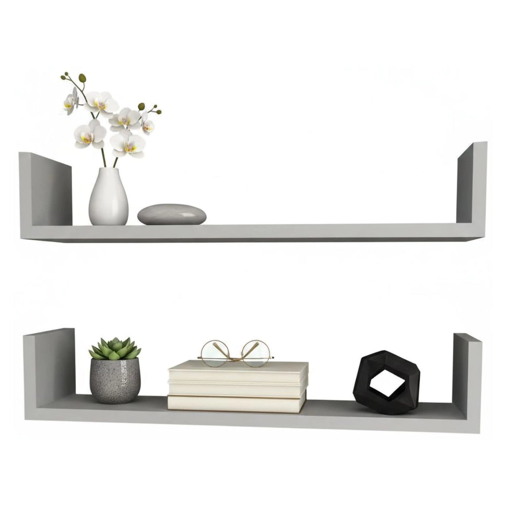 Sud, Mensola un Ripiano, 63x15x15h cm Bianco