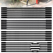 Gatzaagbladen 24 Stuks - 127 mm - Acciaio di Carbonio - Denti a Spirale - Legno/Plastica/Metallo - Resistente all'Ossidazione - Lunga Durata - Lame per Cricotera