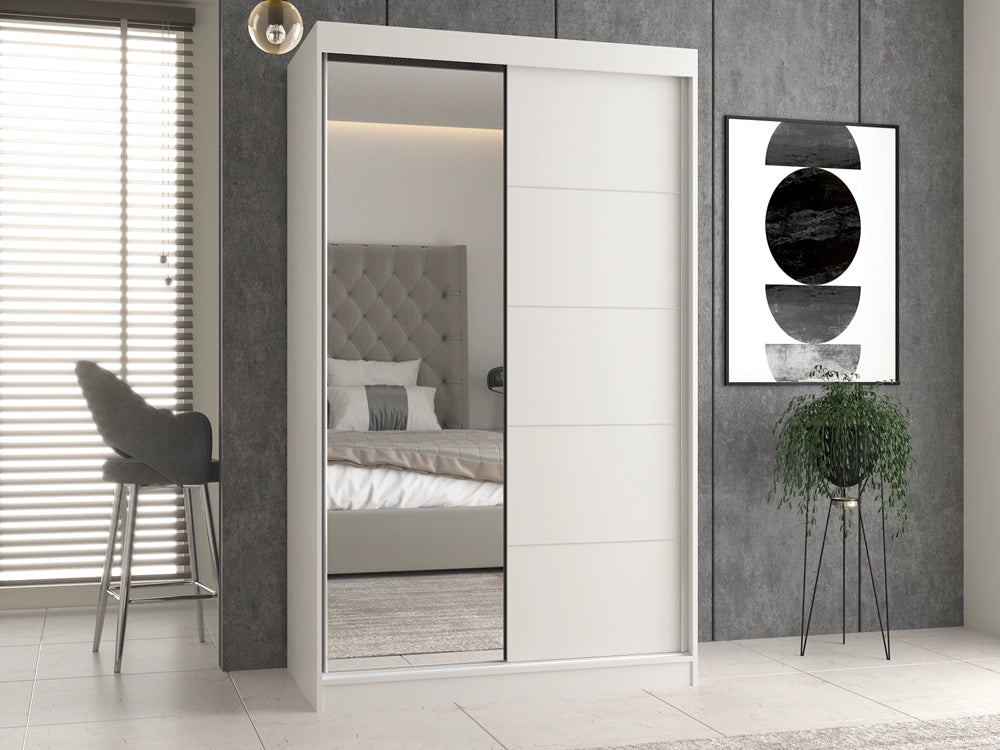 Armadio IGA 120 A/C bianco guardaroba