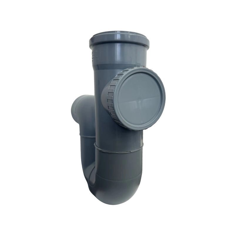 Sifone Verticale Aperto in Polipropilene : Diametro - 110 mm ( tappo Ø 100 mm)