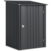 Casetta da Giardino ¨C Zephmum ¨C Grigio 100x104x160 cm