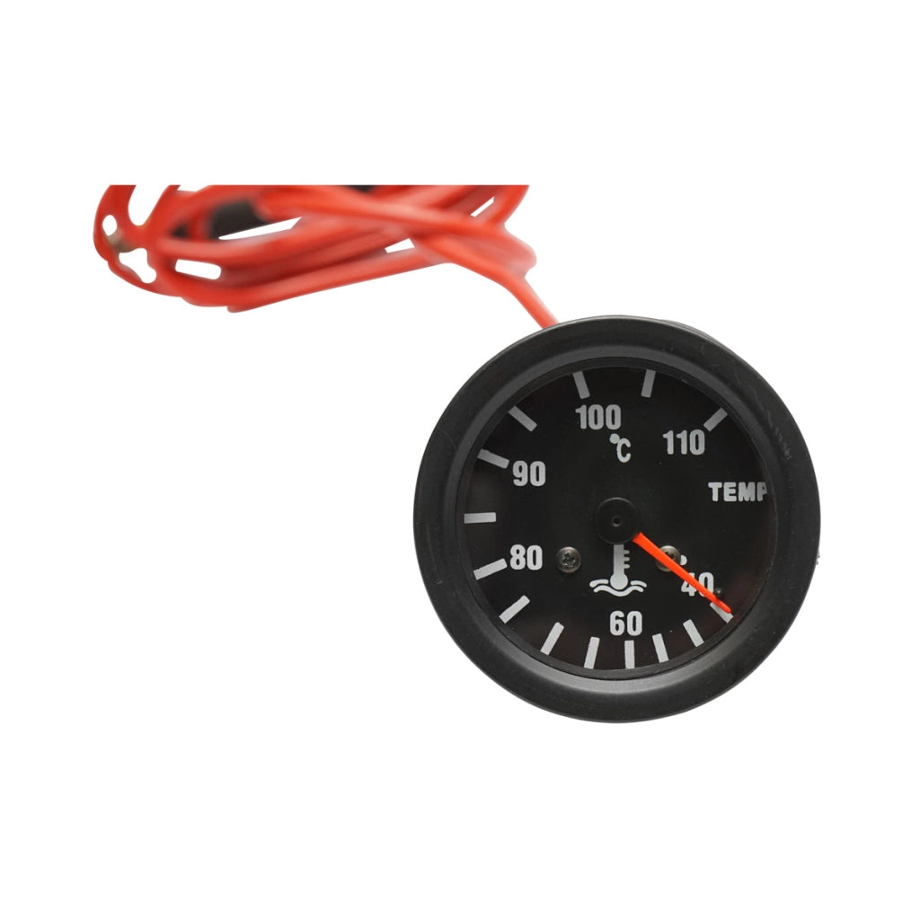 Orologio meccanico con indicatore di temperatura dell'acqua e sonda universale.