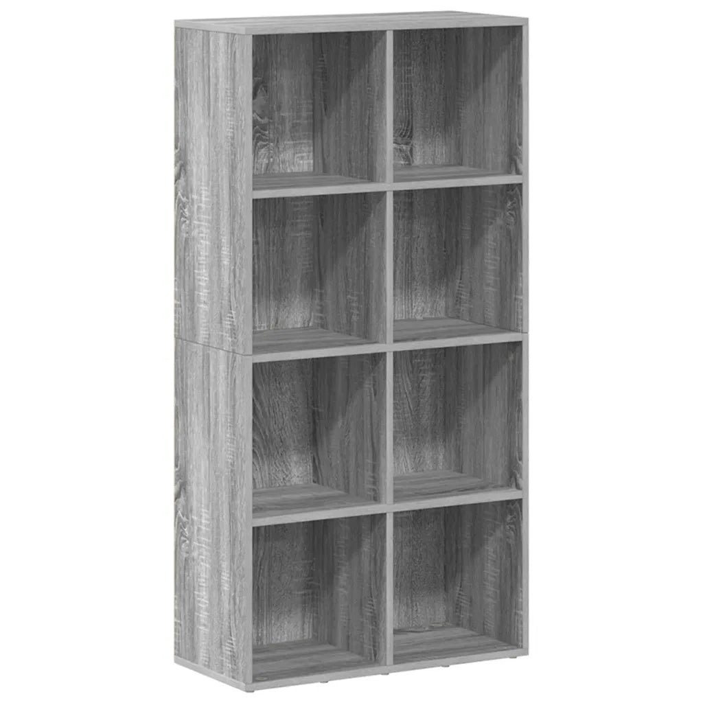 Libreria/Credenza Grigio Sonoma 66x30x130 cm Legno Multistrato cod mxl 6549