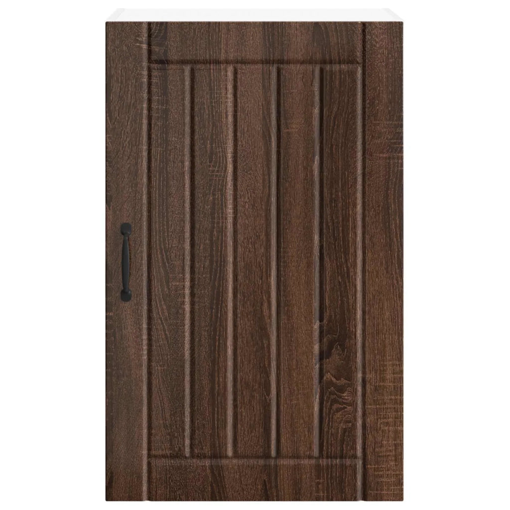 Pensile da cucina | Armadietto a muro LUCCA Rovere Marrone 50 x 31 x 80 cm