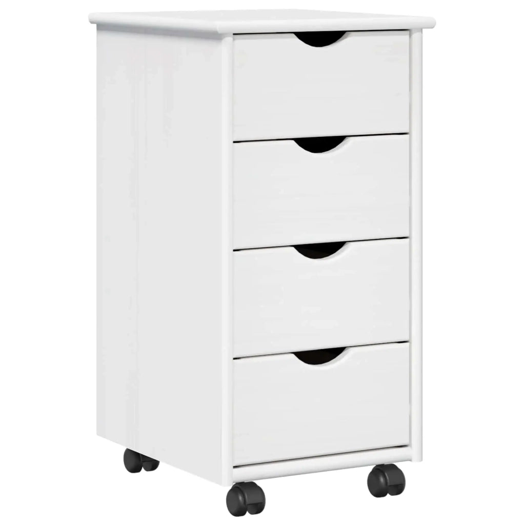 Set di Scrivania e Armadietto 2 pz Bianco 3438771