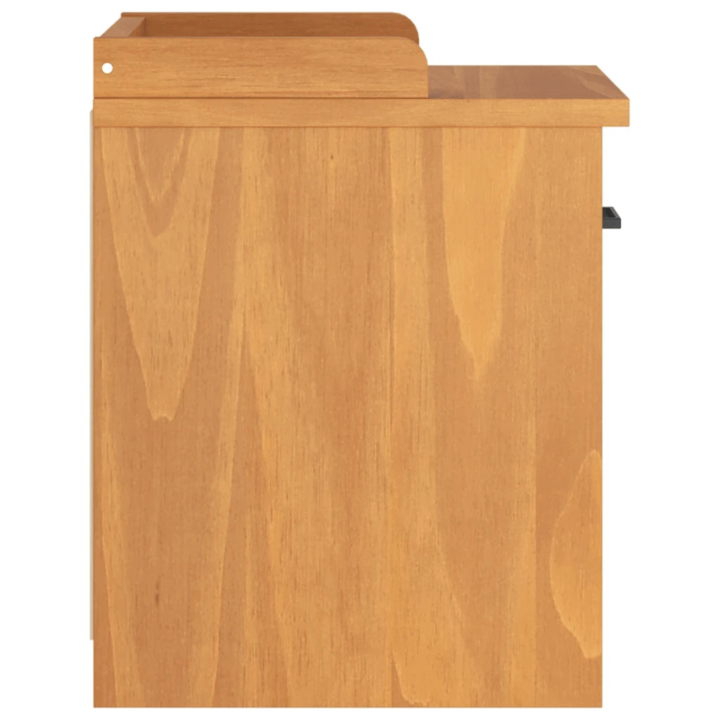 Panca da Corridoio SANDNES 45x40x50 cm Legno Massello di Pino 4010445