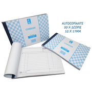 BUONO CONSEGNE 12X17 MM AUTOCOPIANTE