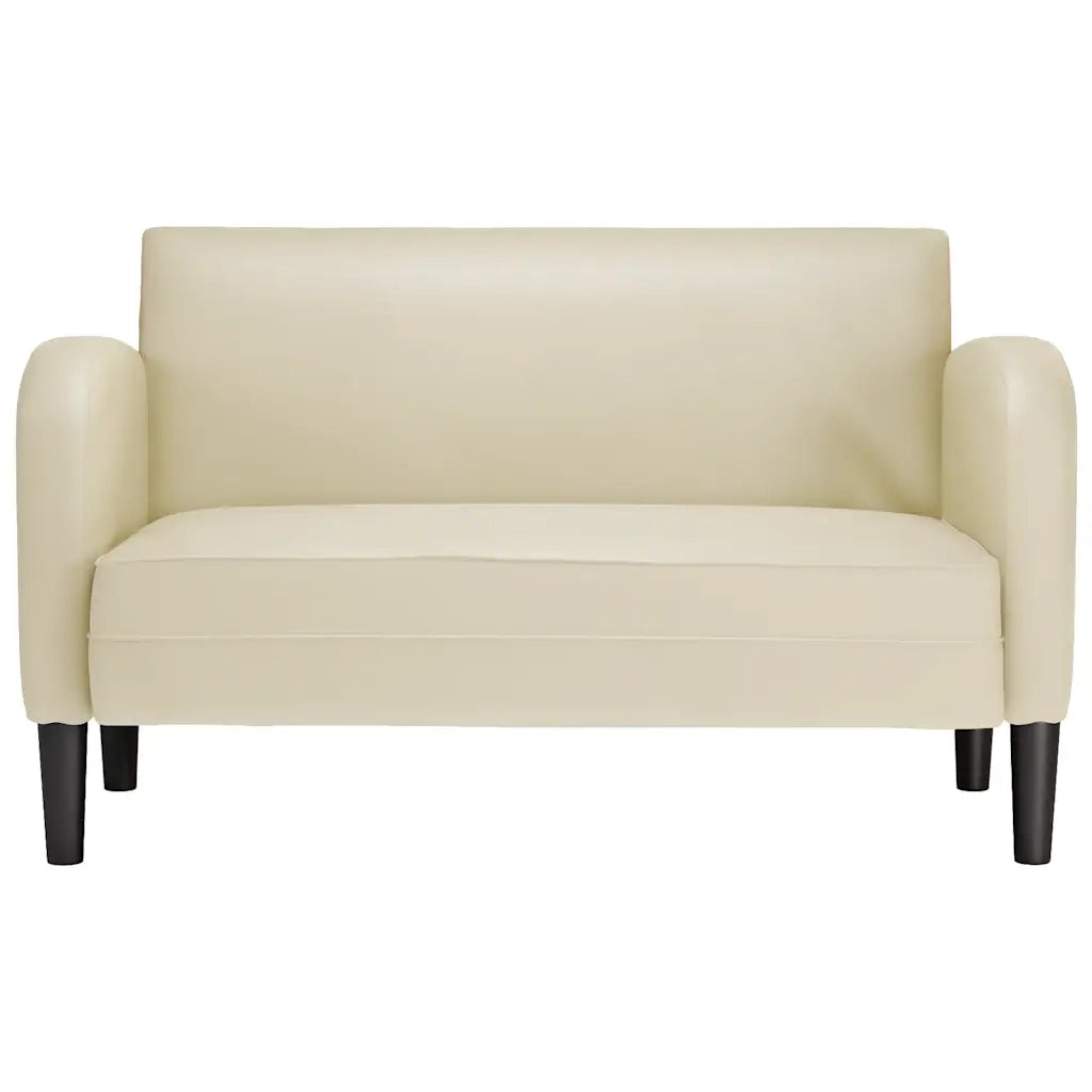Divano Divanetto Crema 110 cm in Similpelle