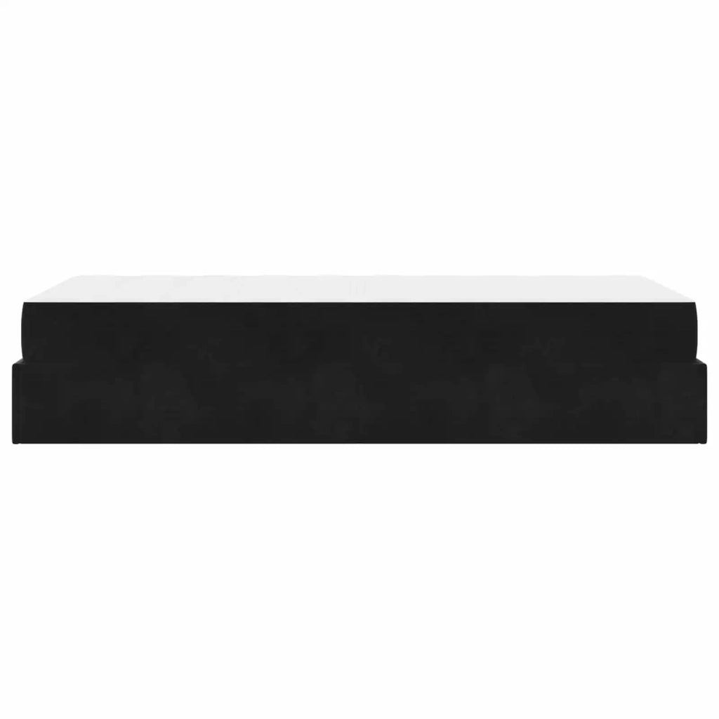 Struttura letto con materasso 2 pcs Nero Velluto 3399536