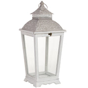 Lanterna in legno 26x26x61h cm