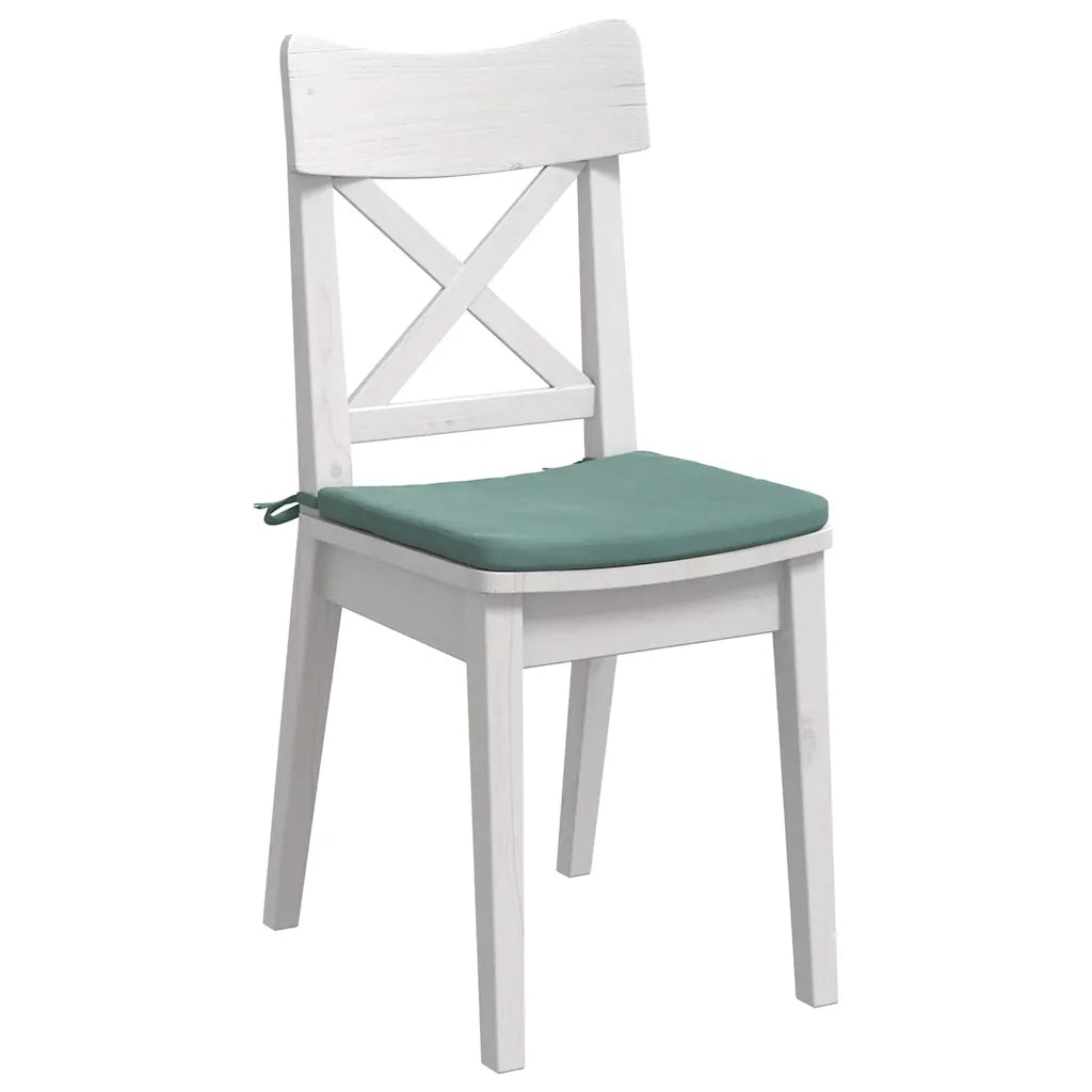 Cuscini per Seduta 4 pcs Verde Mare 40 x 40 x 3 cm Velluto 42015216