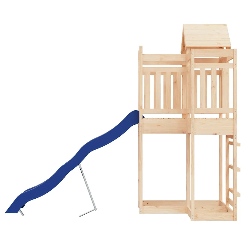 Set da Gioco da Esterno in Legno Massello di Pino 3156871