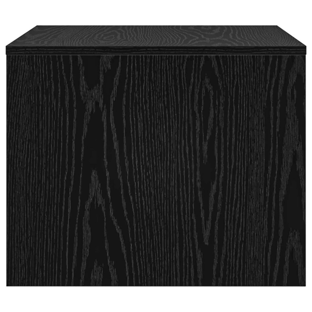 Tavolino da salotto Rovere Nero 60 x 50 x 40 cm 8000269