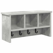 Appendiabiti a muro Grigio cemento 50 x 16 x 26 cm CFW9133054