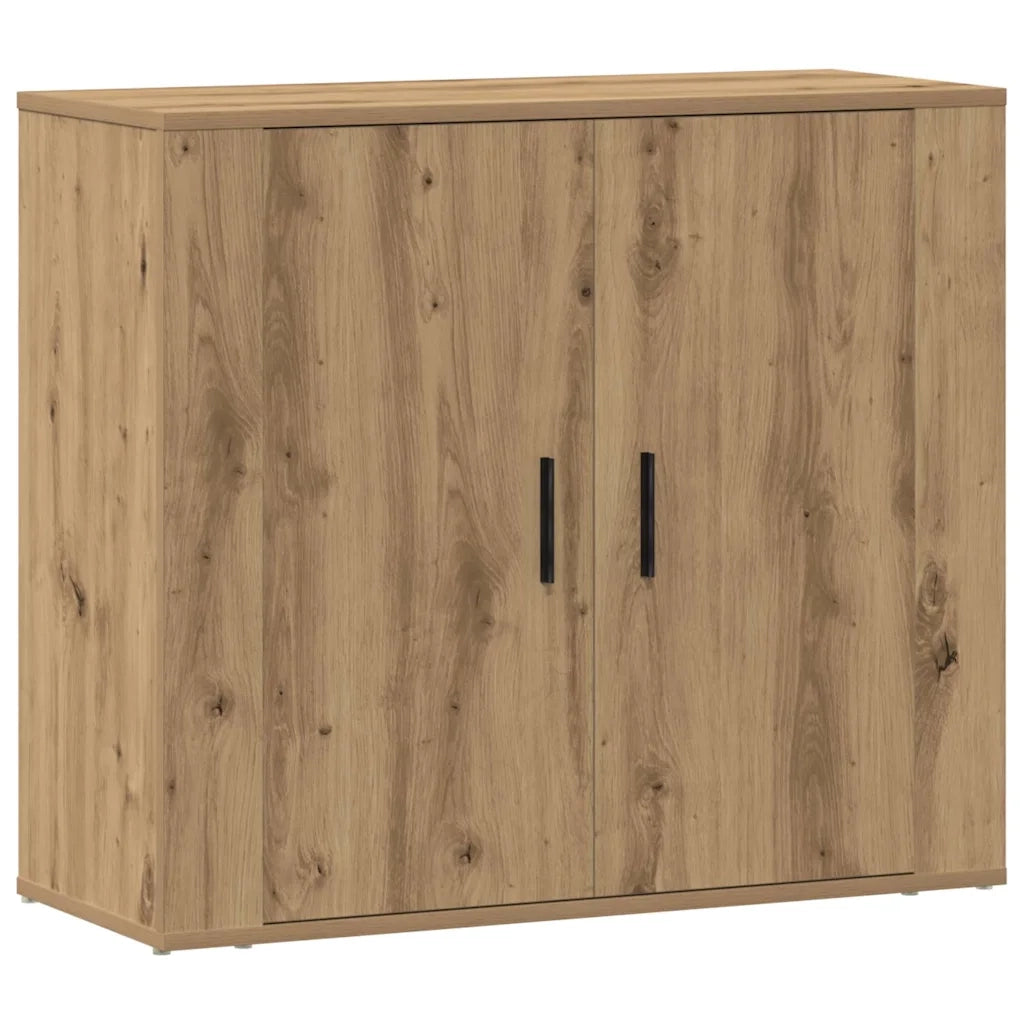 Credenza Rovere Artigianale 80x33x70 cm in Truciolato 857074