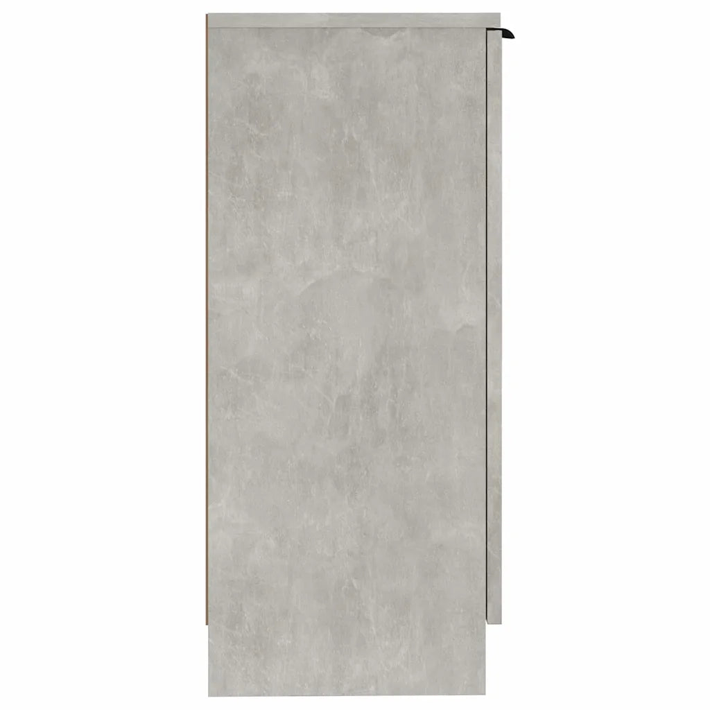 Credenza Grigio Cemento 30x30x70 cm in Legno Multistrato 811141