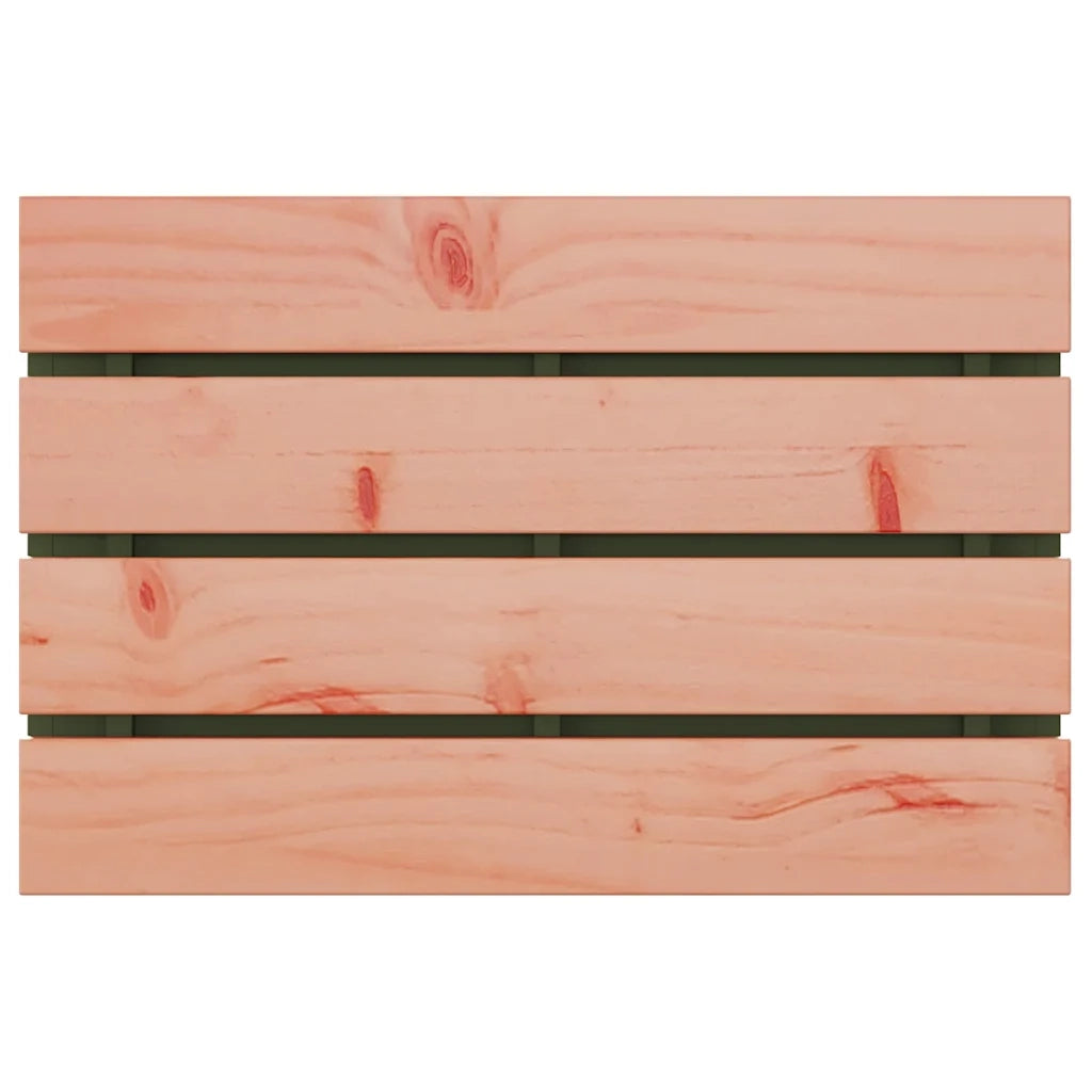 Panchina da giardino Oliver verde 60 x 40 x 43 cm Acciaio 874894