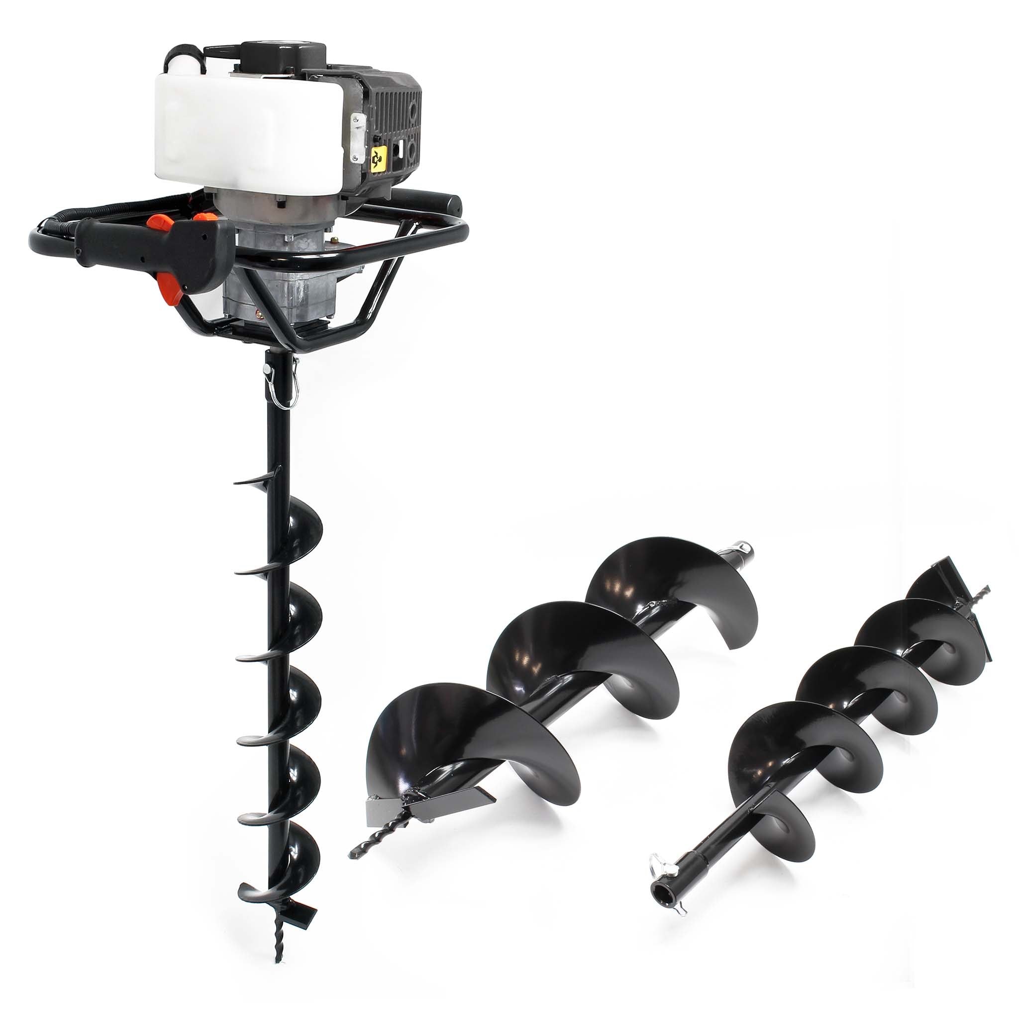 Mototrivella a benzina, 1,4kW e 52cm³ motore a benzina, incl. coclee 250mm e 300mm