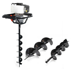 Mototrivella a benzina, 1,4kW e 52cm³ motore a benzina, incl. coclee 250mm e 300mm