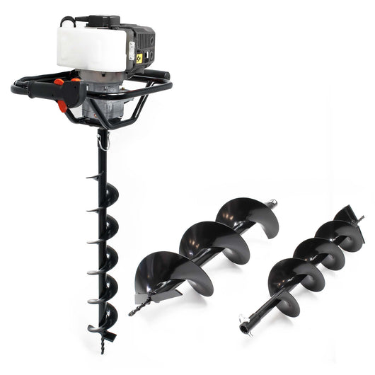 Mototrivella a benzina, 1,4kW e 52cm³ motore a benzina, incl. coclee 250mm e 300mm