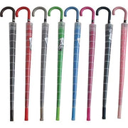 OMBRELLO PIOGGIA SALVAGOCCIA - PL/METALLO 8 STECCHE AUTOMATICO CM 122- 3 pezzi